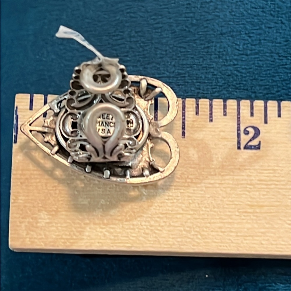 SWEET ROMANCE RENAISSANCE HEART RING - Picture 6 of 9